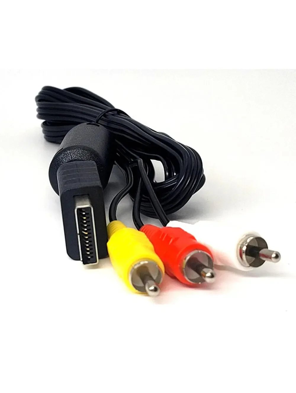 Playstation PS1, PS2, PS3 Audio Video Cable AV Composite TV Cord Replacement
